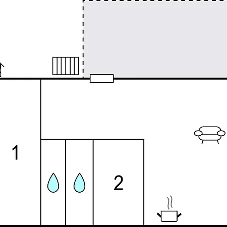 Apartment Cozy In With Kitchen Medulin